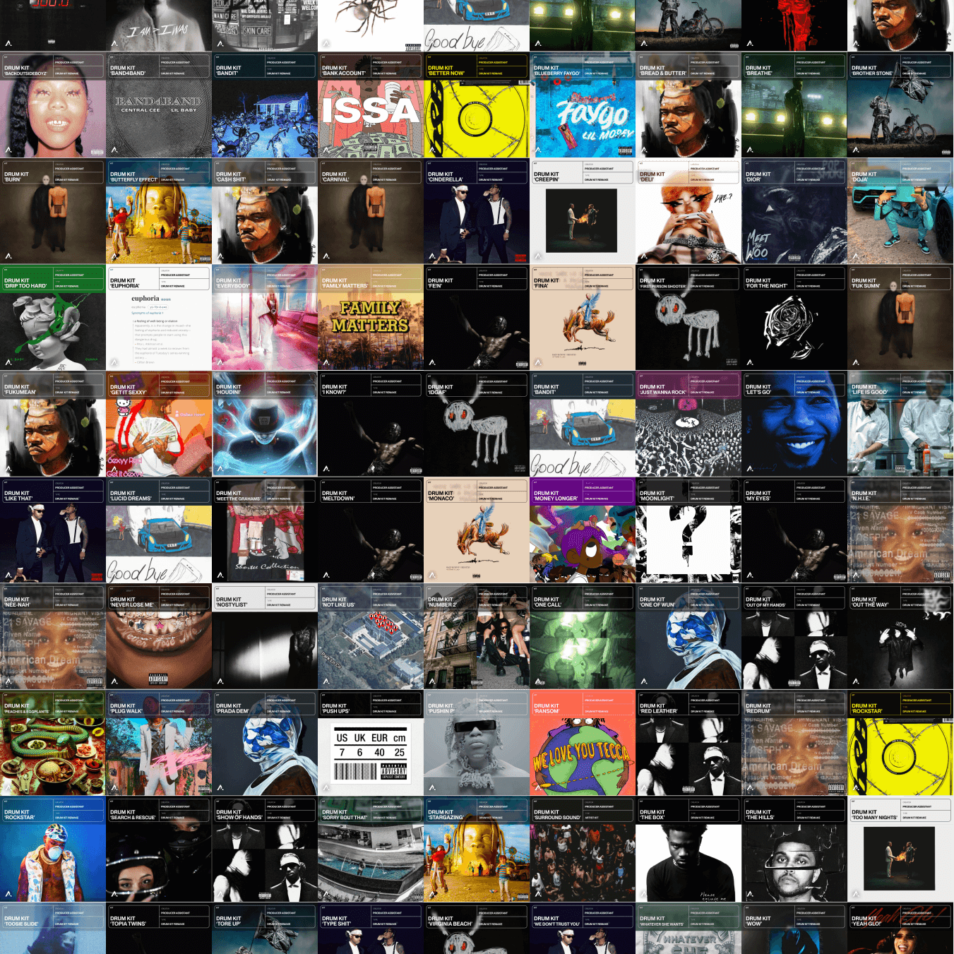 Hip Hop Drum Kit Remakes Bundle