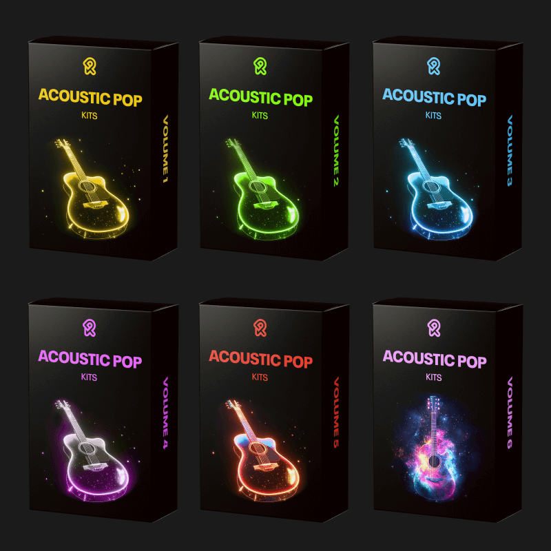 BUNDLE - ALL Acoustic Pop Kits (Vol. 1 - 6)