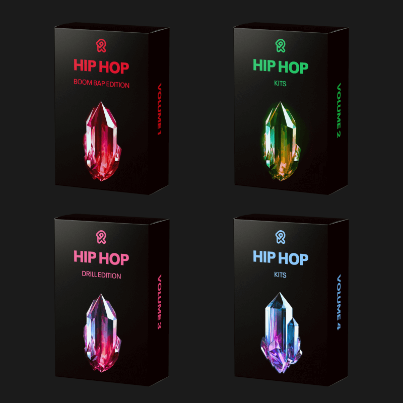 BUNDLE - ALL Hip Hop Kits (Vol. 1 - 4)