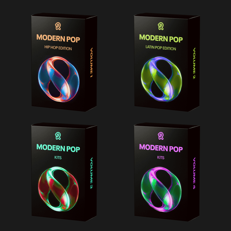 BUNDLE - ALL Modern Pop Kits (Vol. 1 - 4)