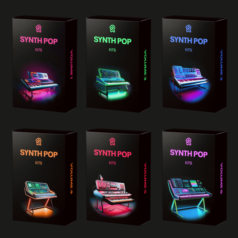 BUNDLE - ALL Synth Pop Kits (Vol. 1 - 6)