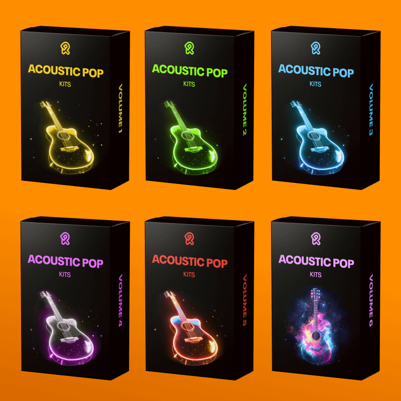 BUNDLE - ALL Acoustic Pop Kits (Vol. 1 - 6)