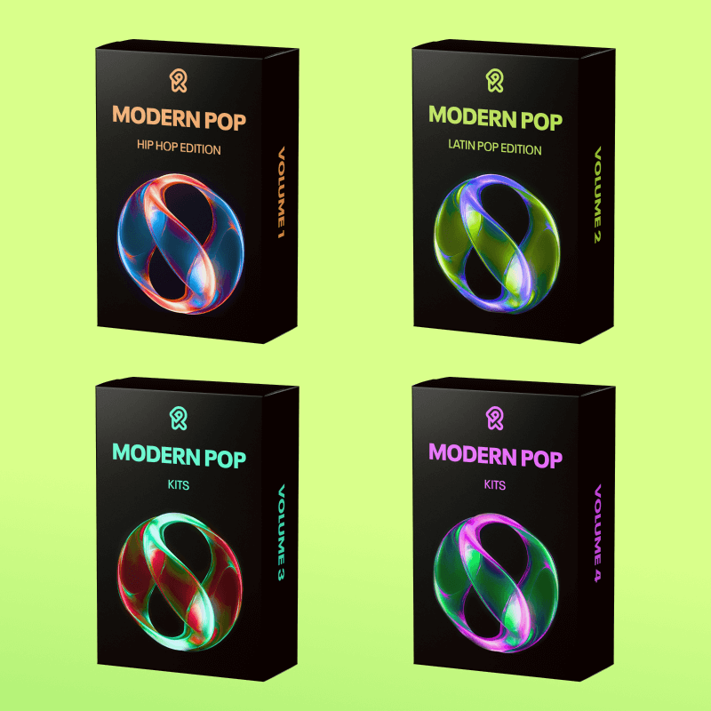 BUNDLE - ALL Modern Pop Kits (Vol. 1 - 4)