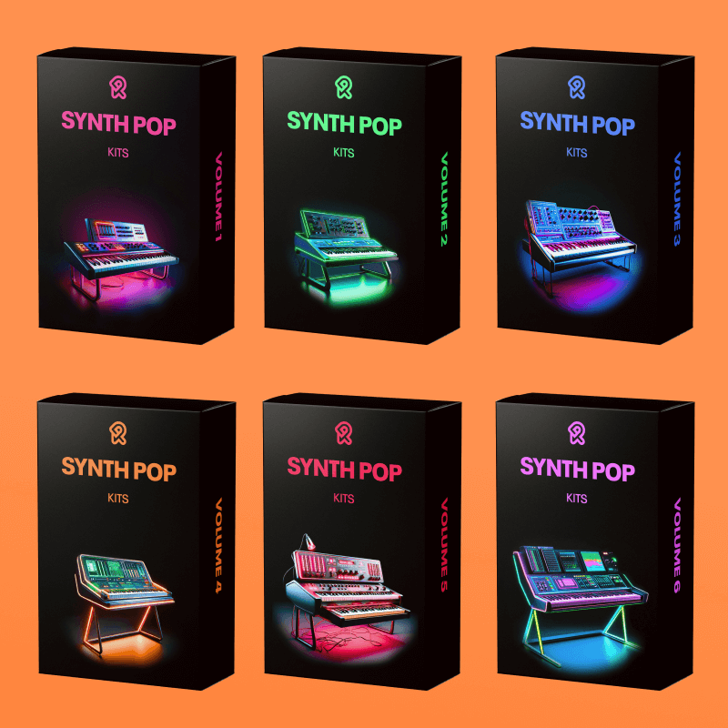 BUNDLE - ALL Synth Pop Kits (Vol. 1 - 6)