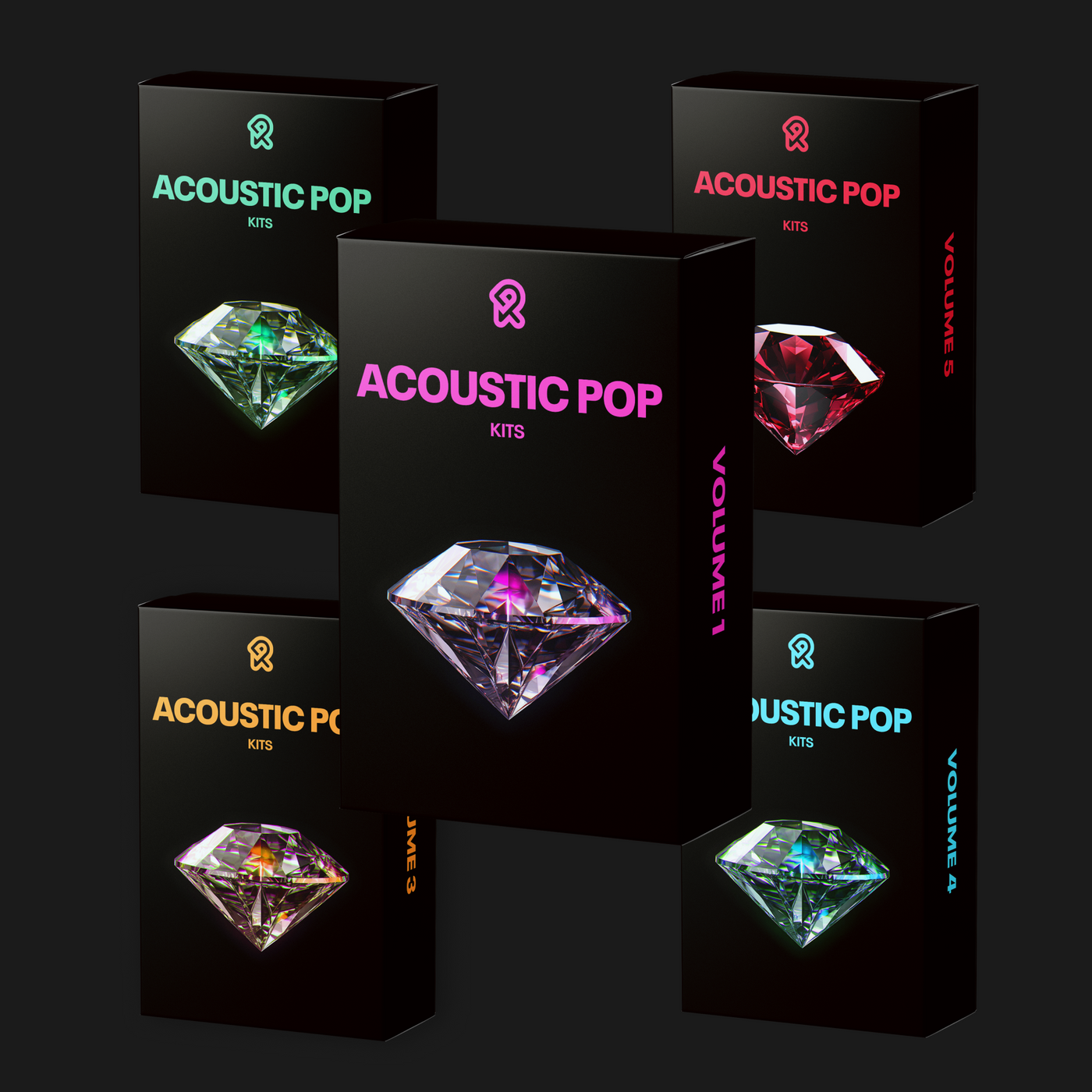 BUNDLE - ALL Acoustic Pop Kits (Vol. 1 - 5)